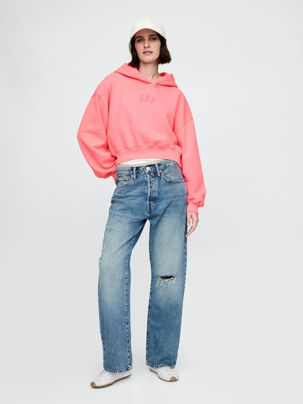 GAP Felpa con cappuccio con logo GAP