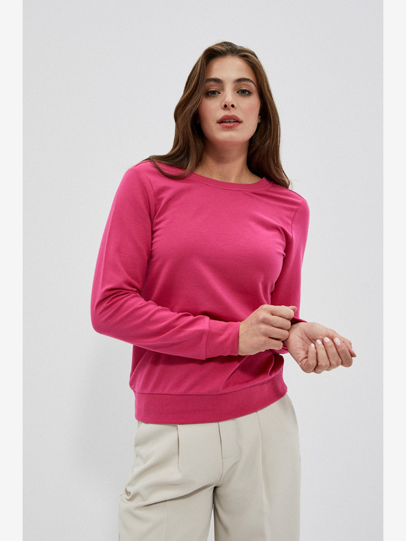Moodo Felpa rosa da donna Moodo