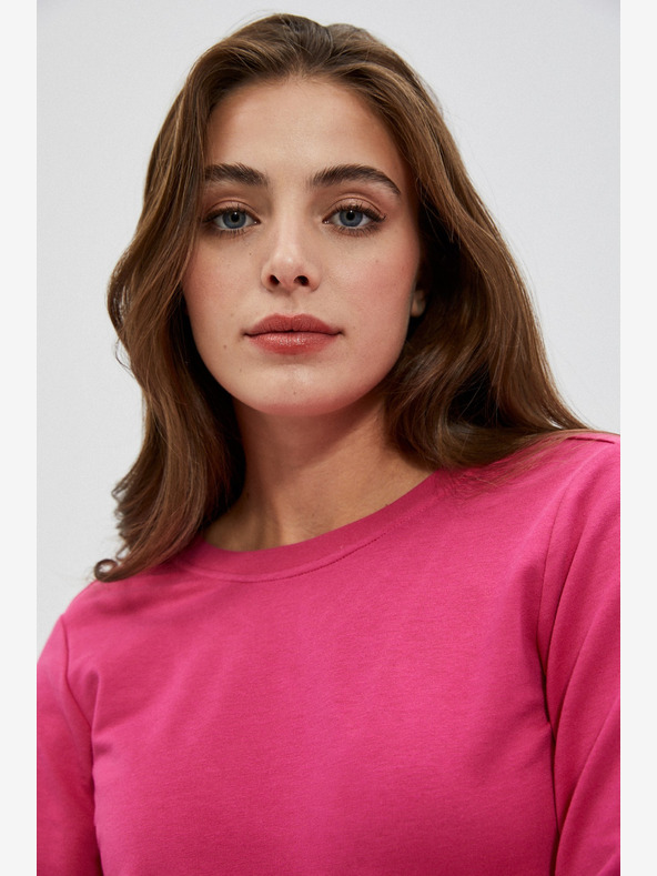 Moodo Felpa rosa da donna Moodo