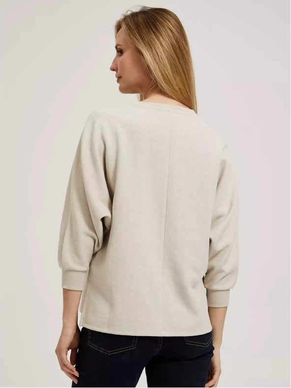 Moodo Felpa donna beige Moodo