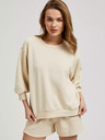 Moodo Felpa donna beige Moodo