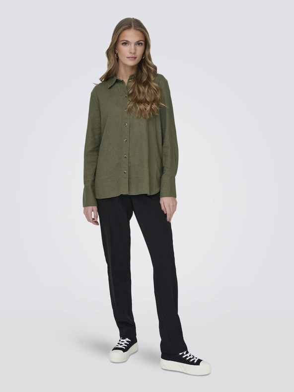 Jacqueline de Yong Camicia donna kaki JDY