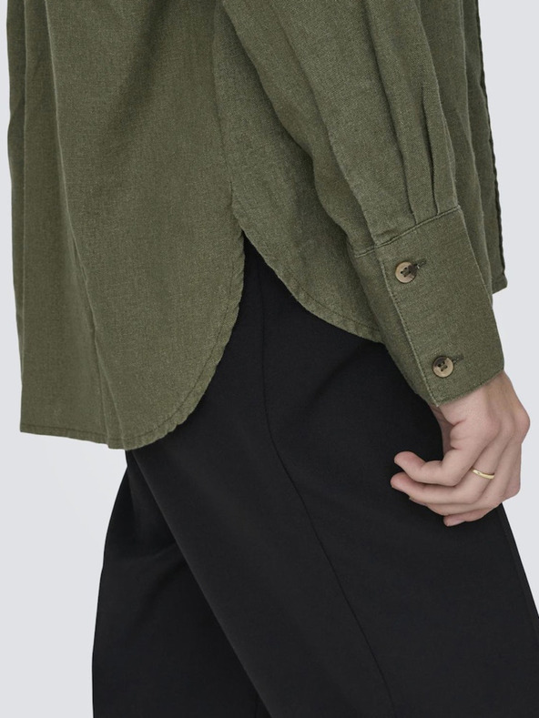 Jacqueline de Yong Camicia donna kaki JDY