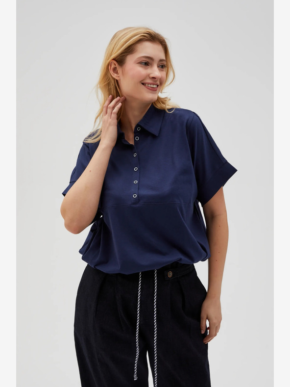 Moodo Camicia Moodo da donna blu scuro