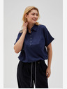 Moodo Camicia Moodo da donna blu scuro