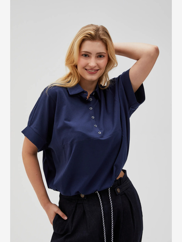 Moodo Camicia Moodo da donna blu scuro