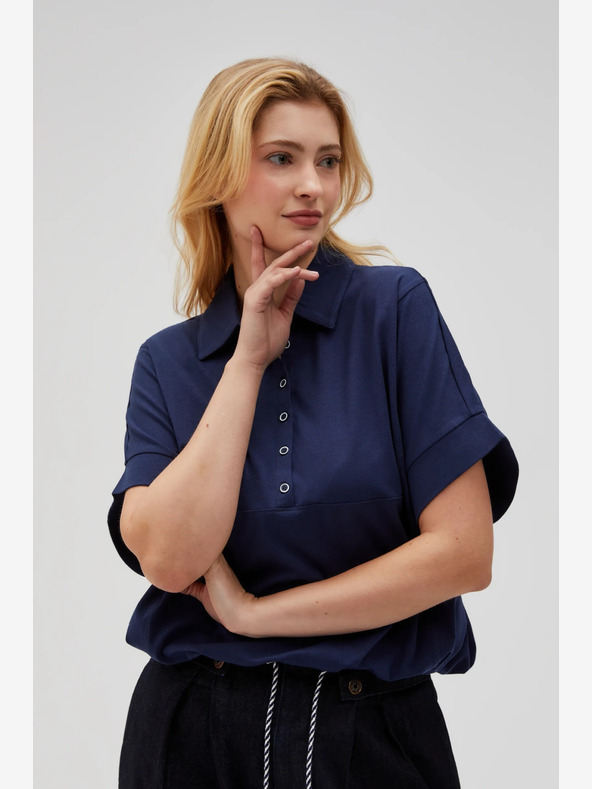 Moodo Camicia Moodo da donna blu scuro