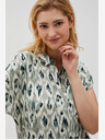 Moodo Camicia fantasia verde da donna Moodo