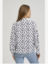 Moodo Camicia a pois bianca e nera da donna Moodo