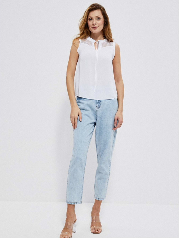 Moodo Camicetta Moodo bianca donna