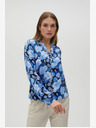 Moodo Camicetta floreale blu da donna Moodo