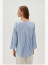 Moodo Camicetta da donna azzurra Moodo