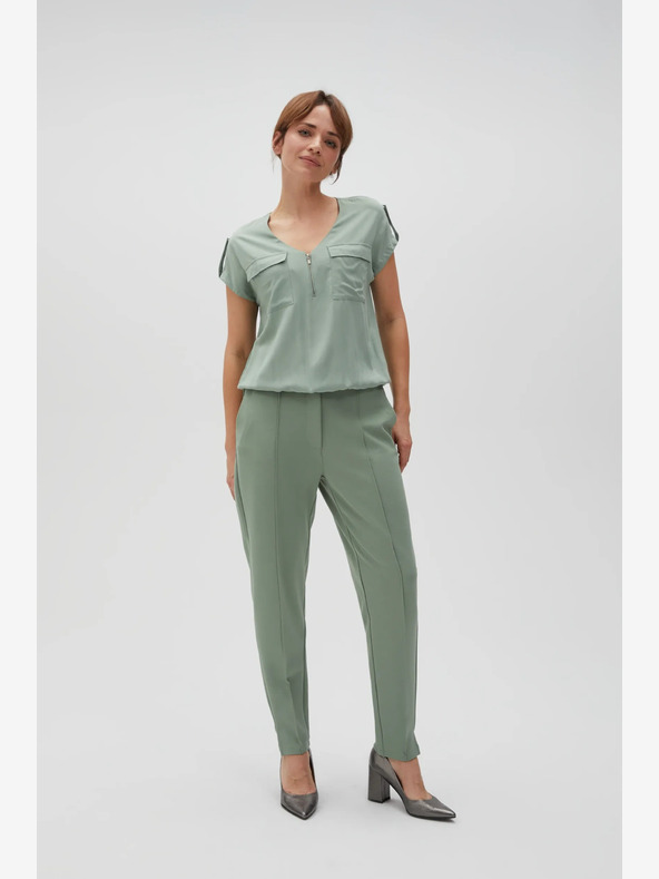 Moodo Camicetta da donna verde chiaro Moodo