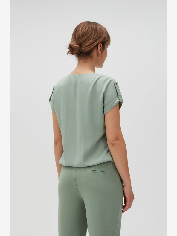 Moodo Camicetta da donna verde chiaro Moodo