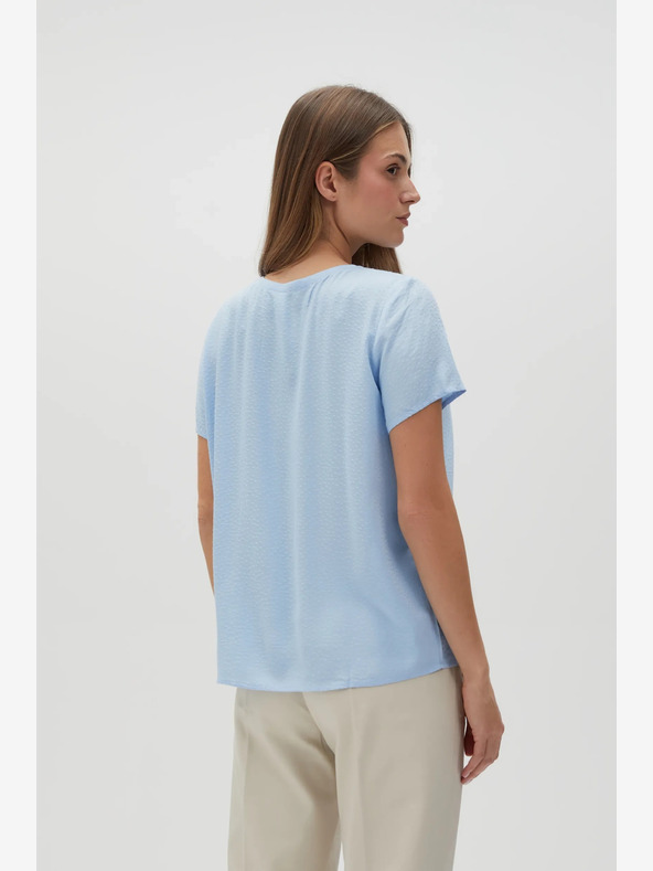 Moodo Camicetta da donna azzurra Moodo