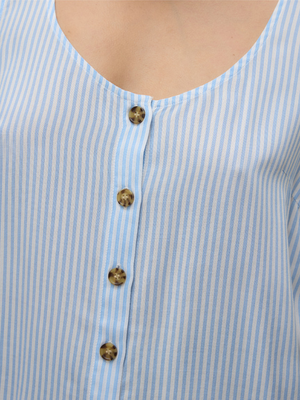 Vero Moda Camicetta a righe bianca e blu da donna Vero Moda