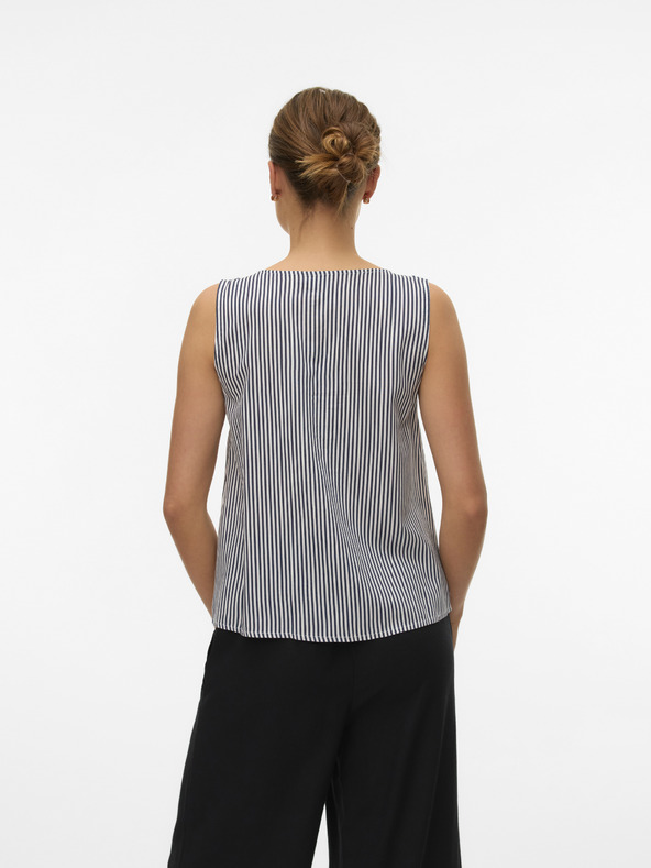 Vero Moda Camicetta a righe bianca e blu da donna Vero Moda