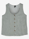 Vero Moda Camicetta a righe bianche e verdi Vero Moda donna BUMPY