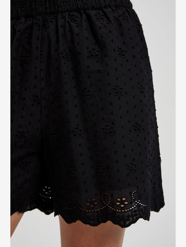 Moodo Pantaloncini neri da donna Moodo