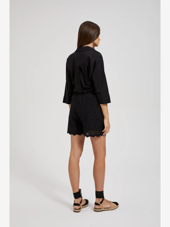 Moodo Pantaloncini neri da donna Moodo