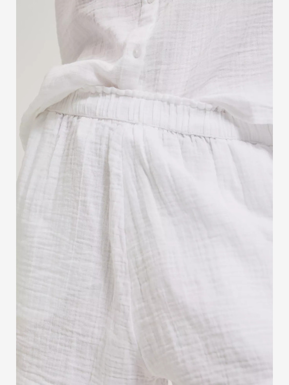 Moodo Pantaloncini bianchi da donna Moodo