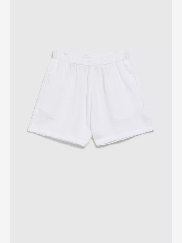 Moodo Pantaloncini bianchi da donna Moodo