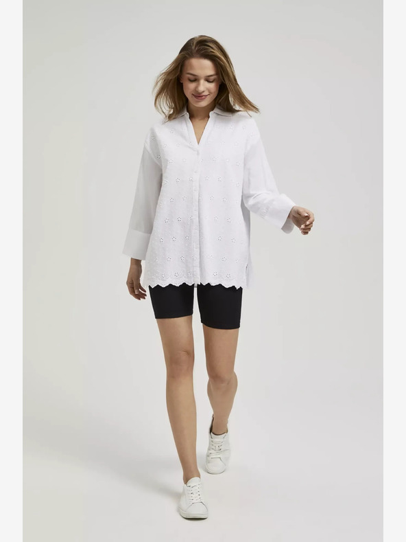 Moodo Leggings corti neri da donna Moodo