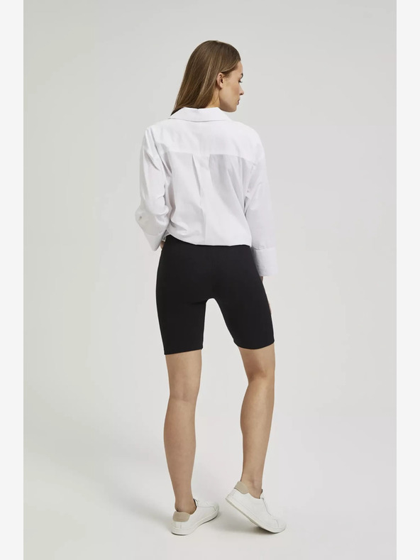 Moodo Leggings corti neri da donna Moodo