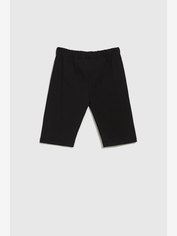 Moodo Leggings corti neri da donna Moodo