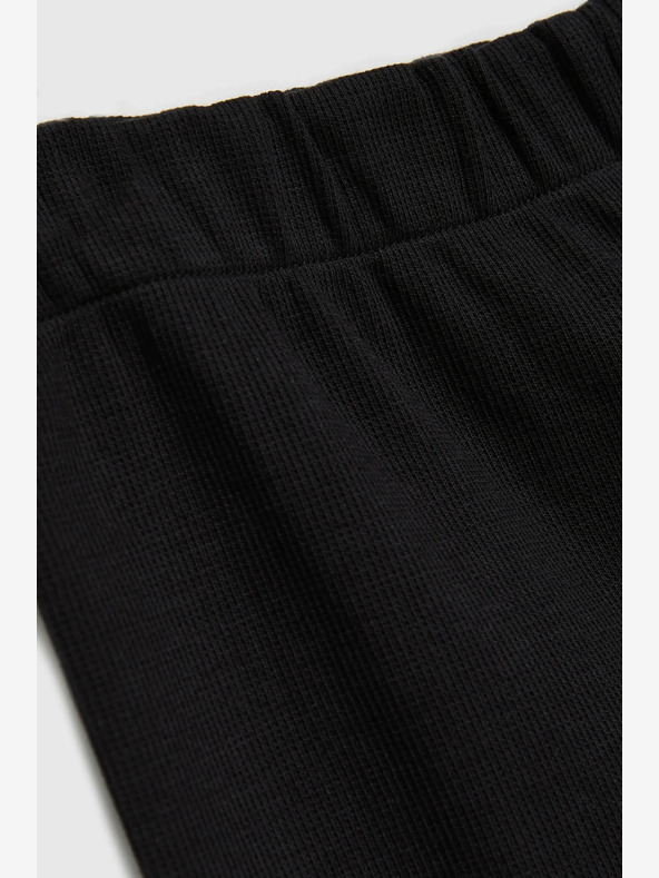 Moodo Leggings corti neri da donna Moodo