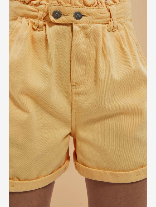 Moodo Pantaloncini Moodo gialli da donna