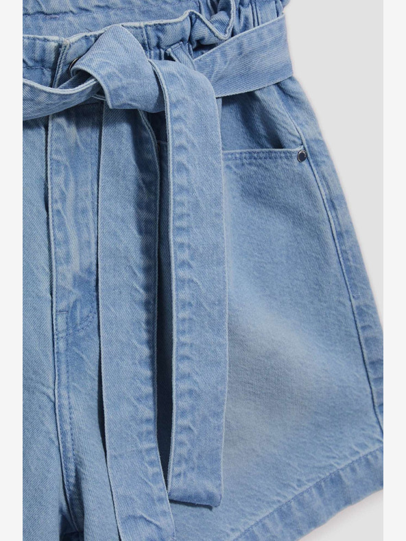 Moodo Pantaloncini in denim blu da donna Moodo