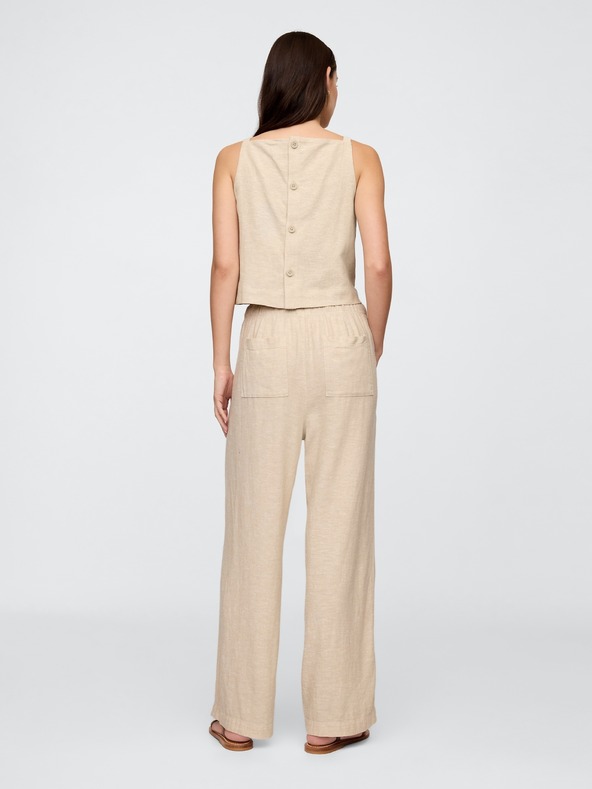 GAP Pantaloni in lino larghi GAP