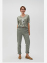 Moodo Pantaloni da donna verdi Moodo
