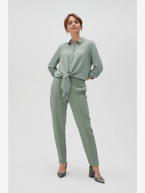 Moodo Pantaloni da donna verdi Moodo