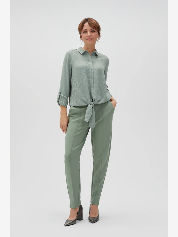 Moodo Pantaloni da donna verdi Moodo