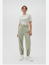 Moodo Pantaloni da donna verde chiaro Moodo