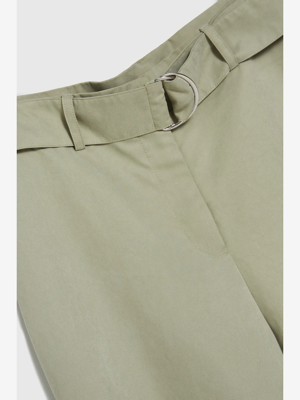 Moodo Pantaloni da donna verde chiaro Moodo