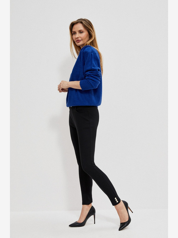 Moodo Pantaloni neri da donna Moodo