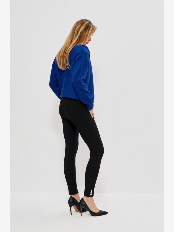 Moodo Pantaloni neri da donna Moodo