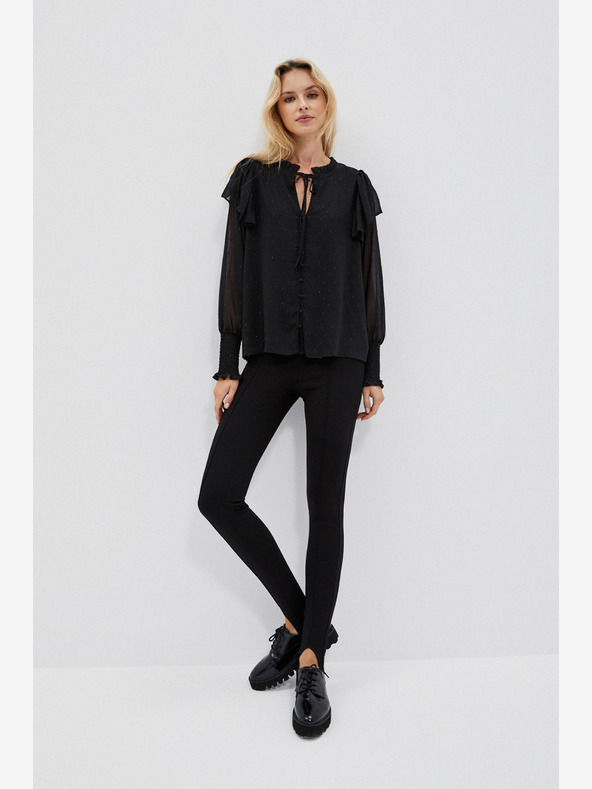 Moodo Pantaloni neri da donna Moodo