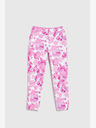 Moodo Pantaloni floreali rosa da donna Moodo