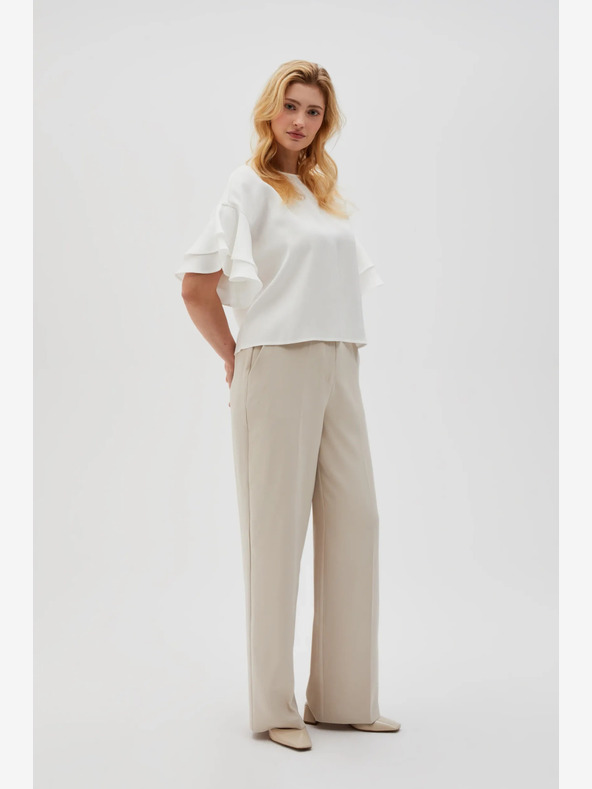 Moodo Pantaloni da donna beige Moodo