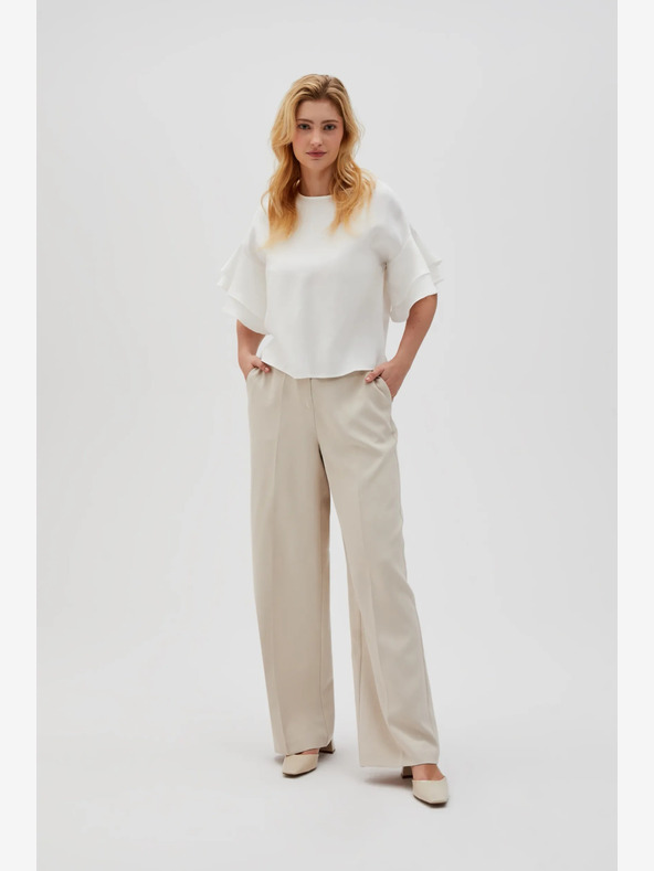 Moodo Pantaloni da donna beige Moodo