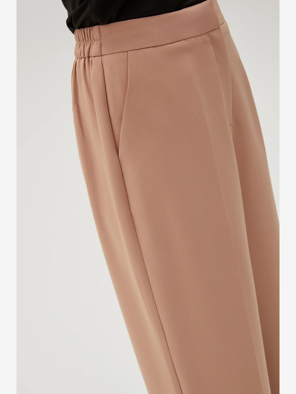 Moodo Pantaloni da donna marroni Moodo