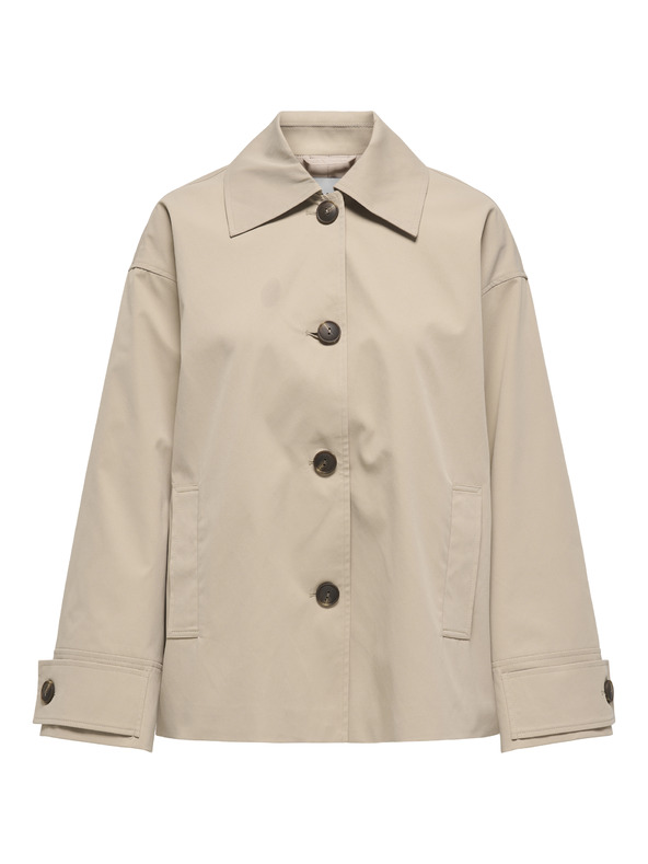 ONLY Trench corto beige da donna ONLY ONLEJA ORCHID