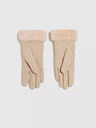 Moodo Guanti da donna beige Moodo