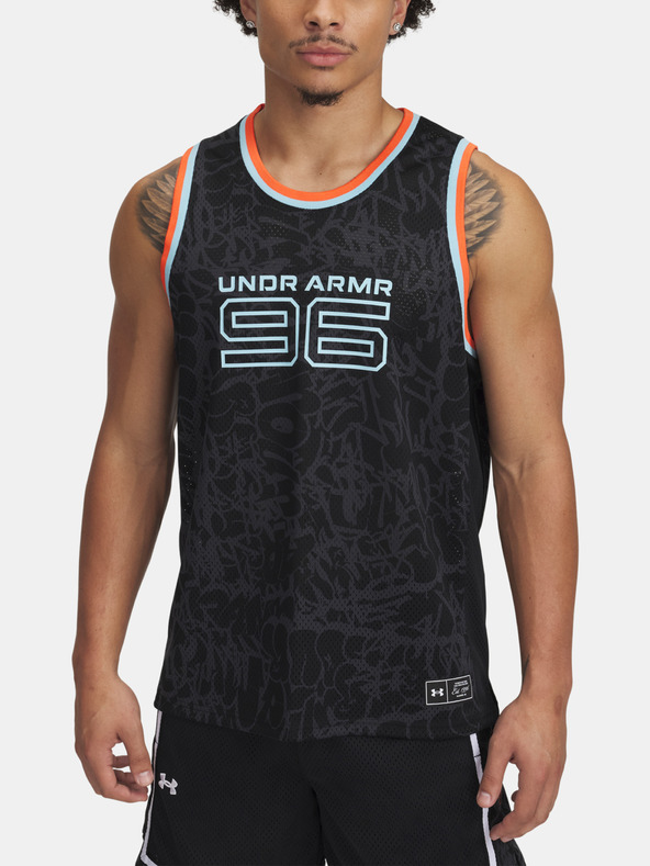 Under Armour Canotta Under Armour Zone Pro Mesh Uomo Stampata