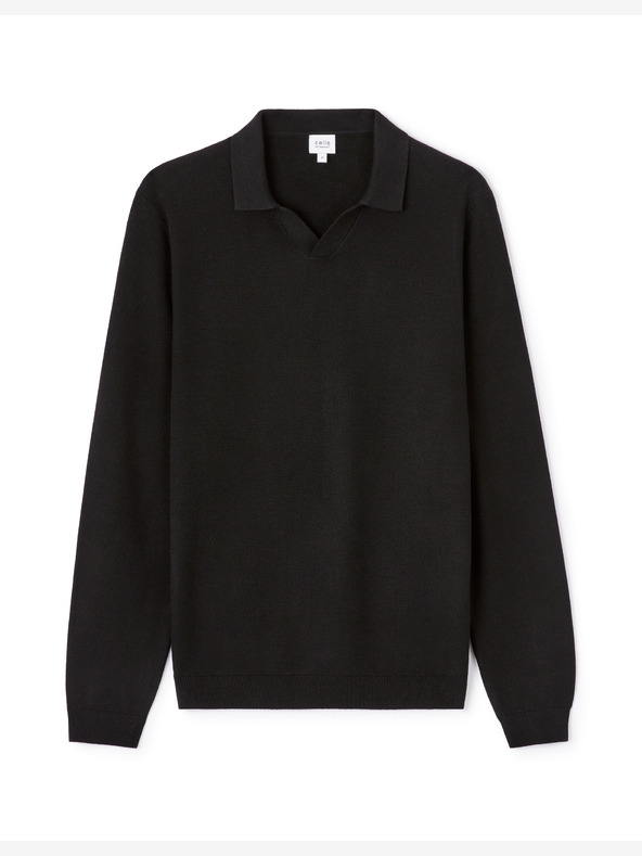 Celio Maglione nero da uomo Celio Lebirequin