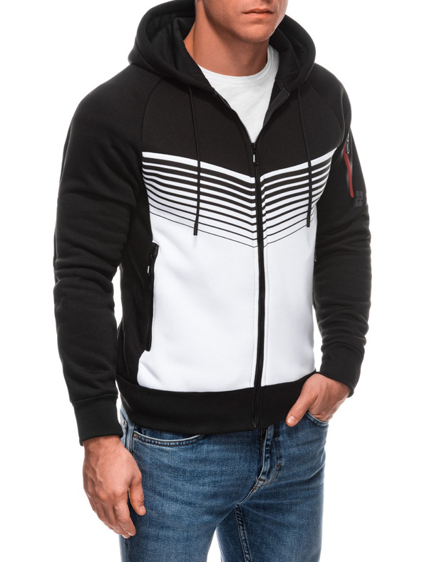 Edoti Felpa con cappuccio da uomo Edoti